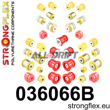 036066B Kit complet de silentblocs d'essieux - BMW F10 (10-17) Sedan xDrive