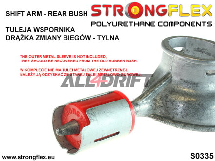 031933B Zadní silentblok ramene řazení BMW