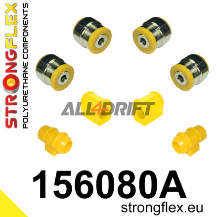 156080A Kit de silentblocs de suspension avant SPORT - Renault Williams (94-95)