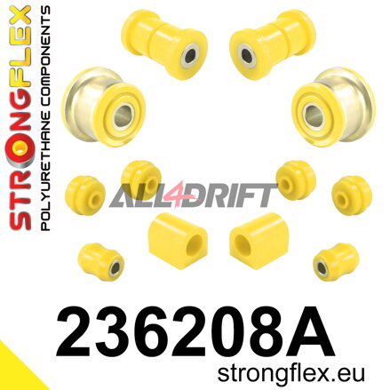 236208A Kit de silentblocs essieu avant SPORT Volvo 240 / 260
