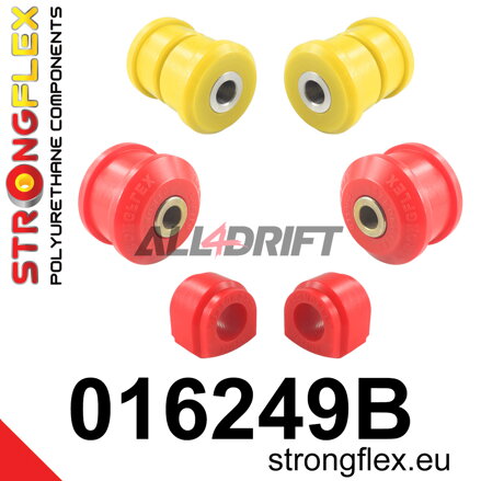 016249B : Kit de silentblocs essieu avant - Alfa Romeo III (10-20) type 940