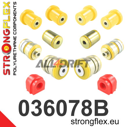 036078B Kit de silentblocs essieu avant - BMW F07 (09-17) 5 GT xDrive