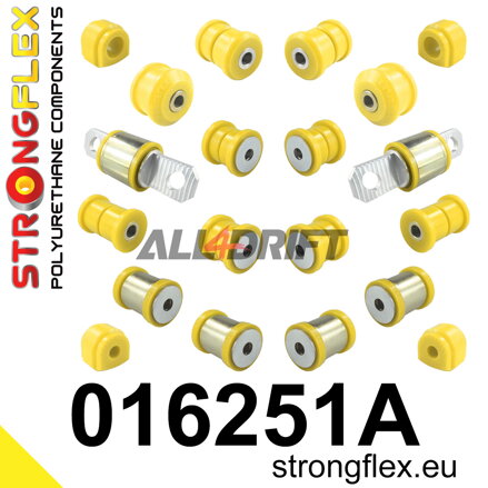 016251A : Kit complet de silentblocs de suspension SPORT - Alfa Romeo III (10-20) type 940