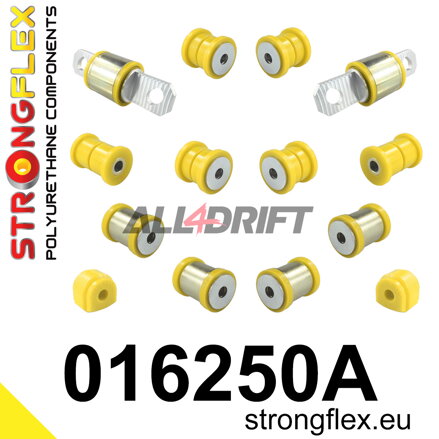 016250A : Kit de silentblocs d'essieu arrière SPORT - Alfa Romeo III (10-20) type 940