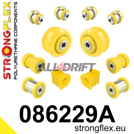 086229A Kit de silentblocs d'essieu avant SPORT - Acura III (03-08) UA6 / UA7