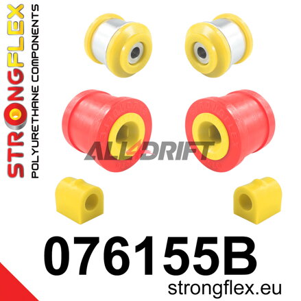 076155B Kit de silentblocs d'essieu avant Ford / Volvo