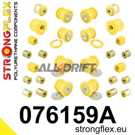 076159A Kit complet de silentblocs d'essieux SPORT Ford / Volvo