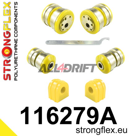 116279A Kit de silentblocs de suspension avant SPORT - Mercedes R172 (11-19)