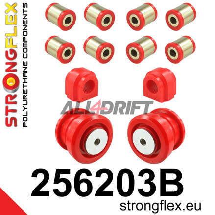 256203B Kit de silentblocs de la suspension arrière jusqu'à 05/2003 - Mini Mini R50/R52/R53 (00-06)