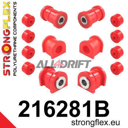 216281B: Sada silentbloků přední nápravy - Toyota Sera (90-95) EXY1