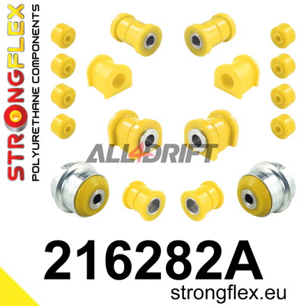 216282A Kit de silentblocs d'essieu avant et de berceau arrière SPORT Toyota Paseo / Starlet / Tercel