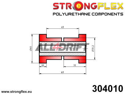 304010 Silentbloc Universel 30mm