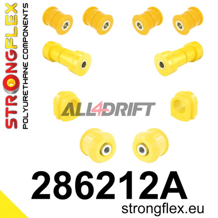 286212A Kit de silentblocs d'essieu avant SPORT - Nissan R33 (93-98) AWD