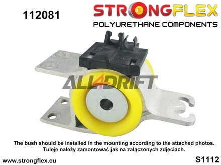 116291A Kompletní sada polyuretanových silentbloků zavěšení SPORT Infiniti / Mercedes