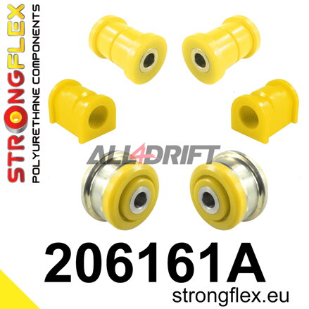 206161A Sada silentbloků předního zavěšení SPORT - Suzuki FZ/NZ (10-17)