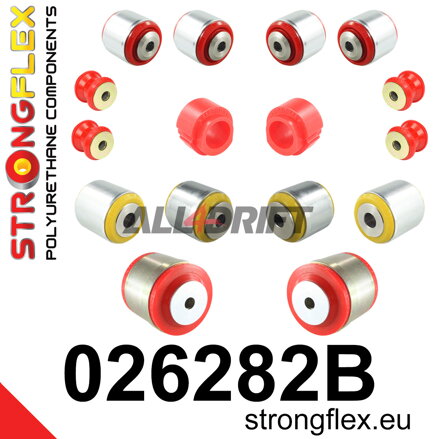 026282B Kit de silentblocs d'essieu avant Audi A4 / A5