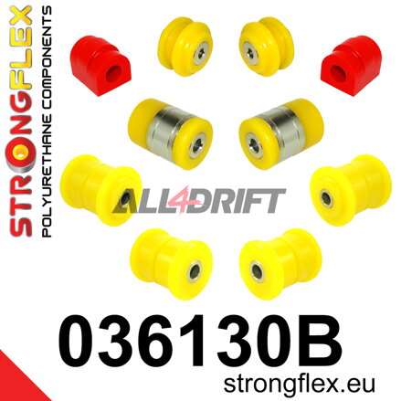 036130B Kit de silentblocs d'essieu arrière BMW E39