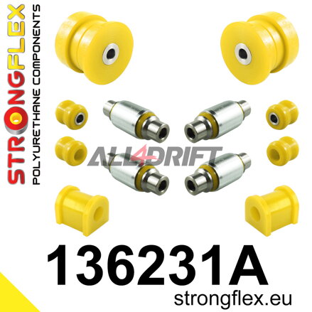 136231A Kit de silentblocs d'essieu arrière SPORT Opel / Saab