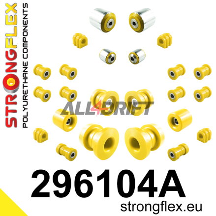 296104A Kit complet de silentblocs d'essieux SPORT - Chevrolet Camaro V (09-15)