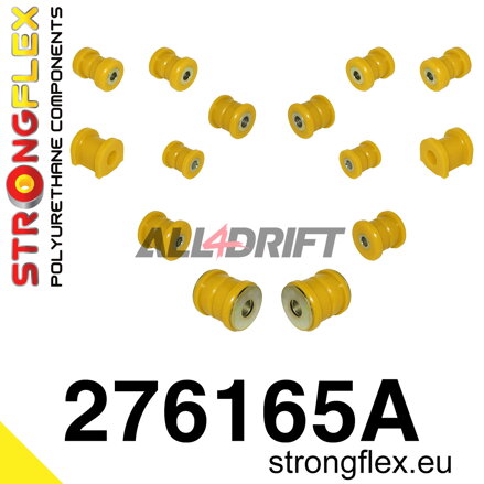 276165A Kit de silentblocs en polyuréthane pour essieu arrière SPORT - Subaru III (09-13) SH