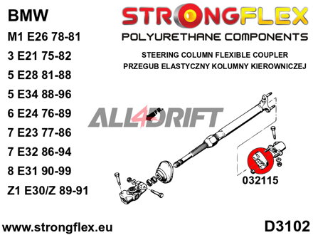 032115A Flector de Colonne de Direction SPORT BMW