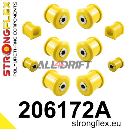 206172A Kit de silentblocs de suspension avant SPORT - Suzuki Jimny (98-17)