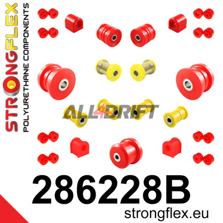 286228B Kit complet de silentblocs d'essieu - Nissan IV (83-88) S12