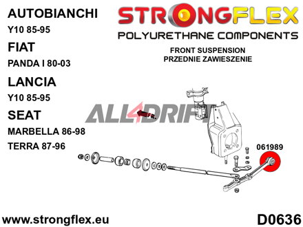 061989A Silentbloc intérieur de triangle SPORT