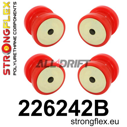226242B Kit de silentblocs de berceau arrière Audi / Seat / Škoda / VW
