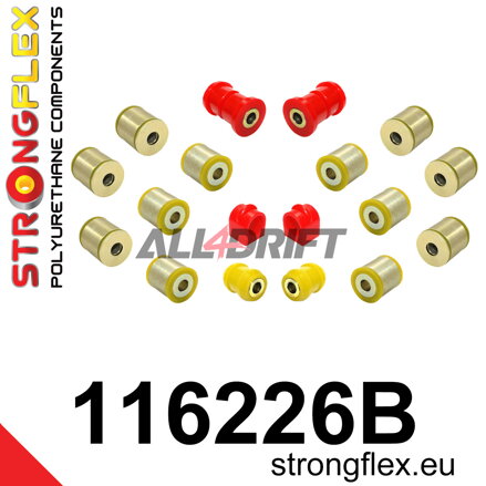 116226B Kit de silentblocs de suspension arrière Chrysler / Mercedes